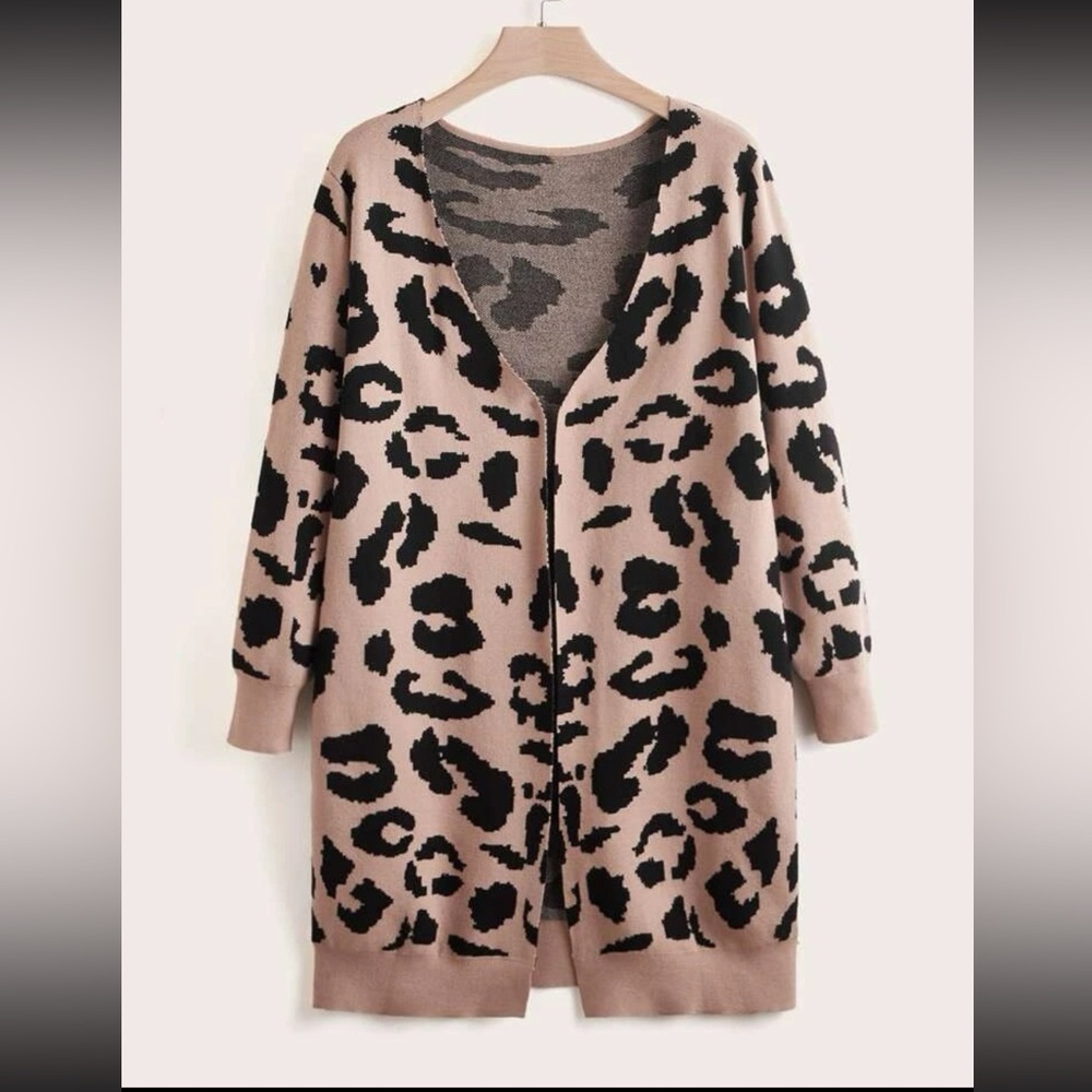 🖤 Leopard Print Cardigan